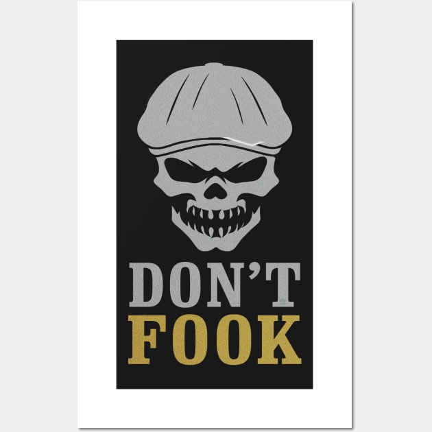 Don't Fook Newsboy Wall Art by eyevoodoo